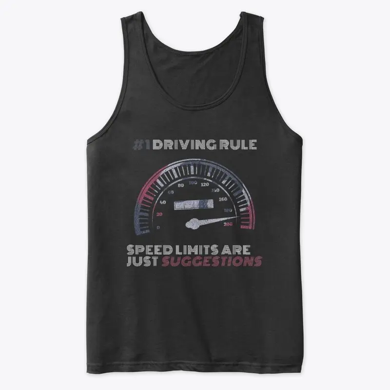 Driving Rule Premium Tank Top