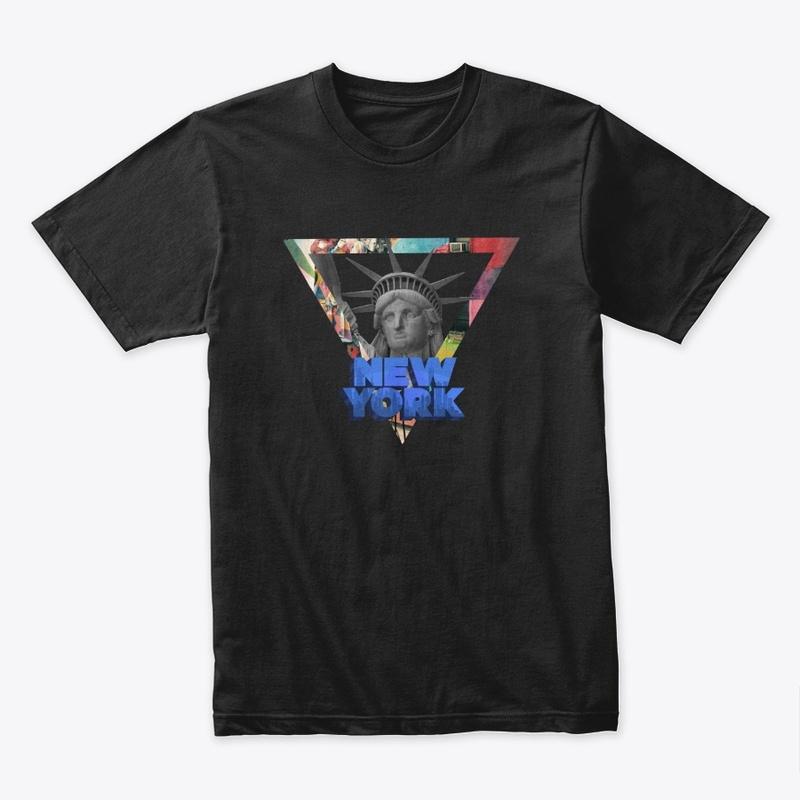 New York Themed Premium T-shirt