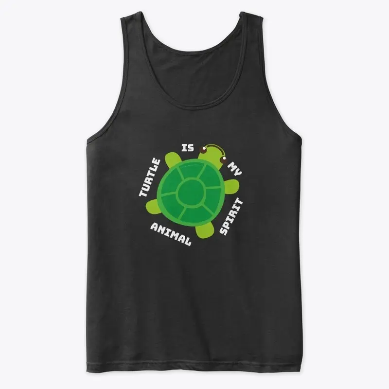 Turtle Is My Spirit Animal Tank Top